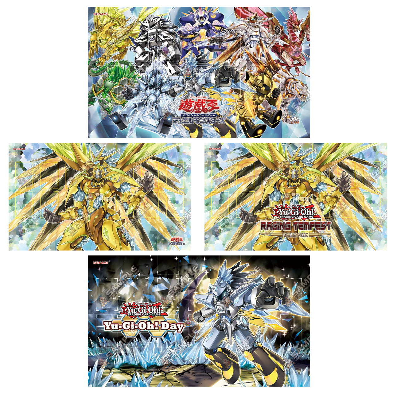 Board Game Movie - Yu-Gi-Oh! Crystron Series 600x350mm Single Player