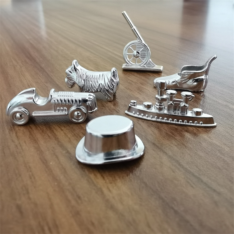Board Game Monopoli - Alloy Chess Pieces, Monopoly Game Chess