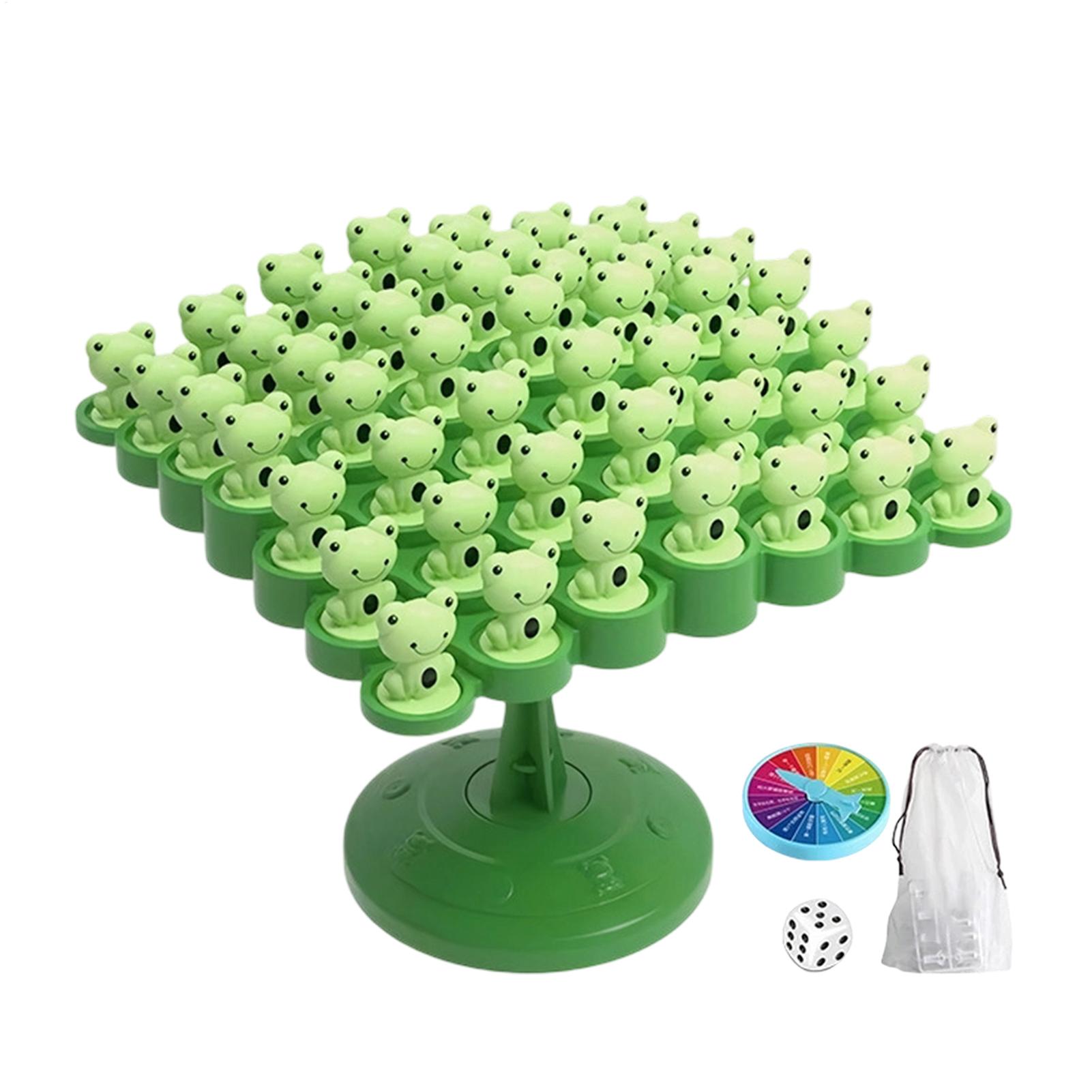 Board Game With Questions - Fun Frog Balance Tree Children Montessori