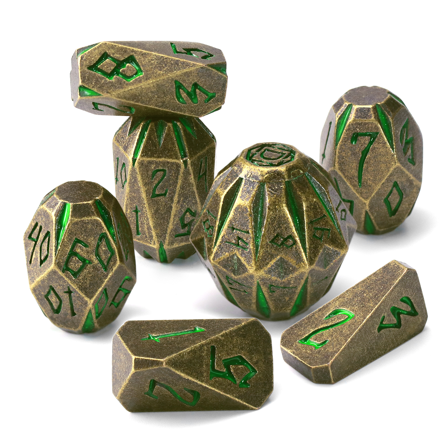 Board Game Pandemic - DND Metal Dice Set, ZHOORQI 7