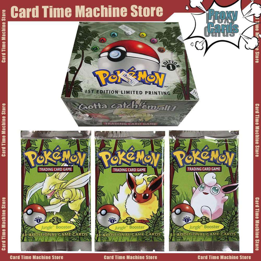 Board Game Master - Pokémon Cards 1st Edition Jungle Booster