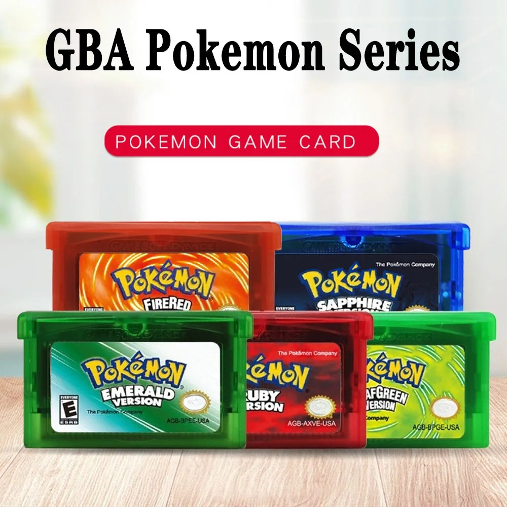 Board Game Zoo - Pokemon Game Card GBA Series 32-bit