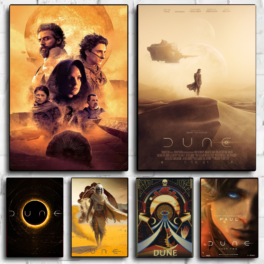 Board Game Dune - Sci-fi Movie Dune Part 2 Poster