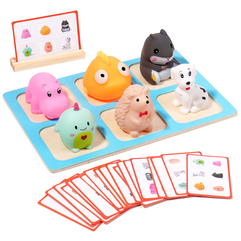 Board Game With Questions - Children Logical Thinking Board Game Montessori