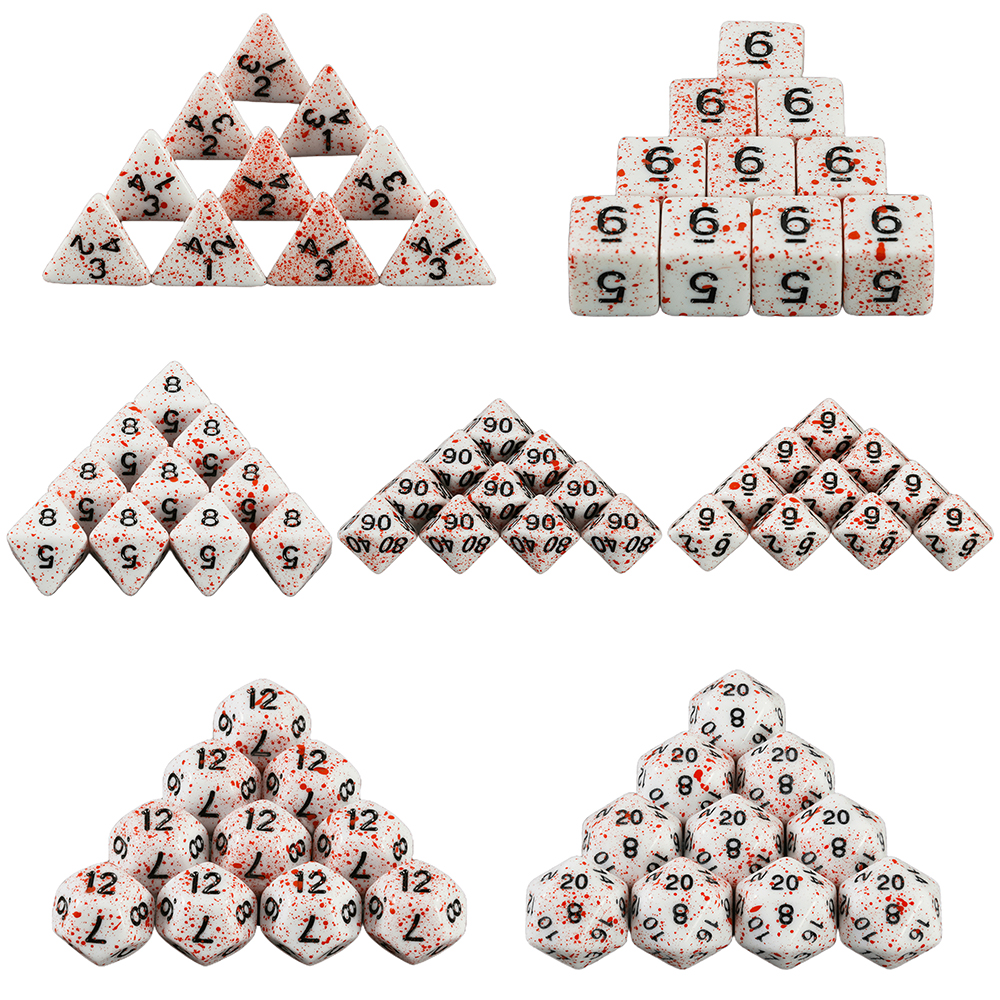 Board Game Pandemic - Polyhedral Dice Set of 10 Pieces,