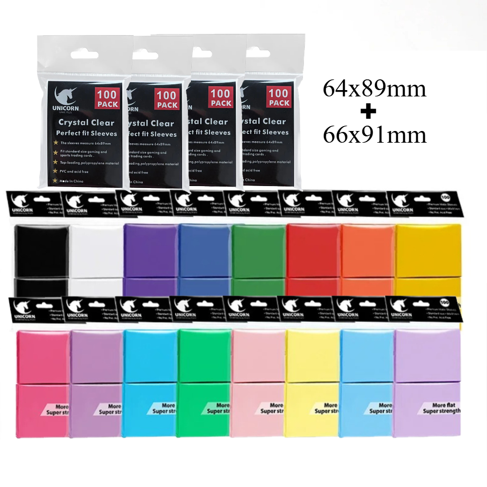 Board Game With Questions - 200PCS Card Sleeves Trading Cards Double
