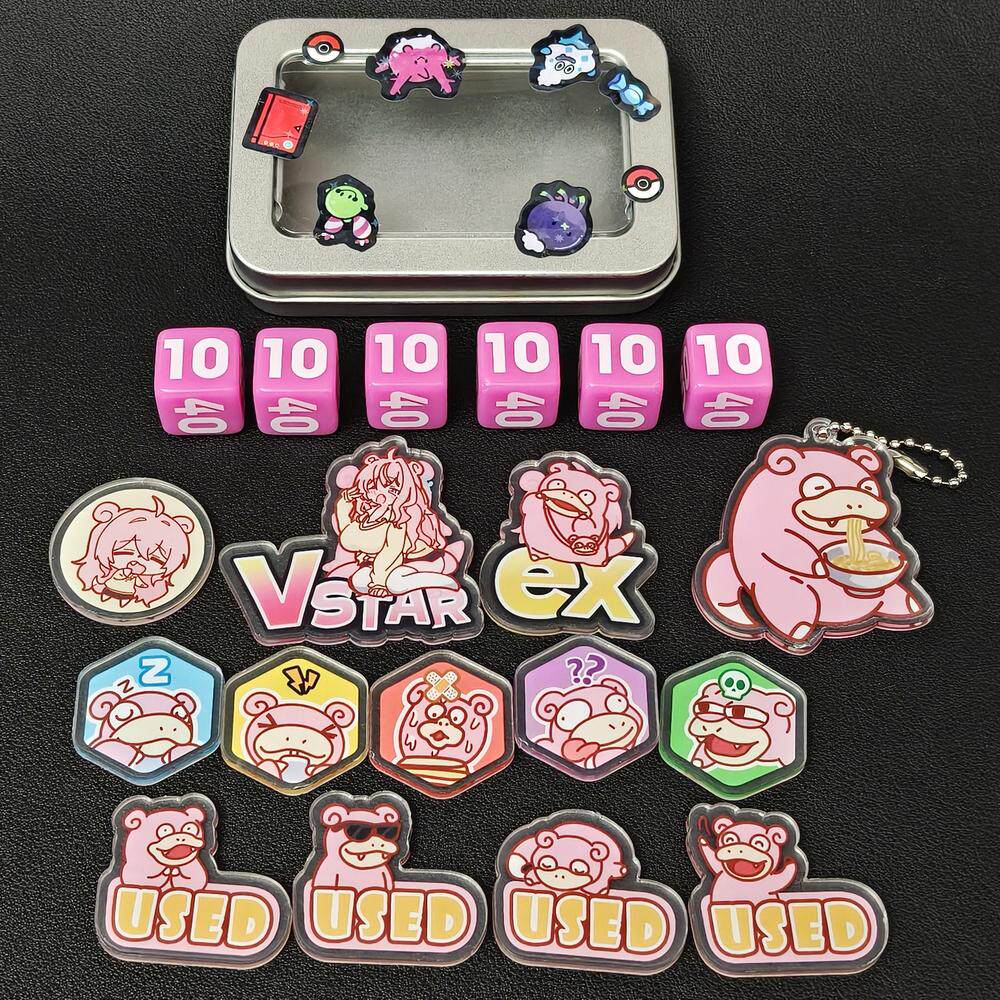 New PTCG Slowpoke Theme Acryli – Board Game Digital Bewertung und Preis