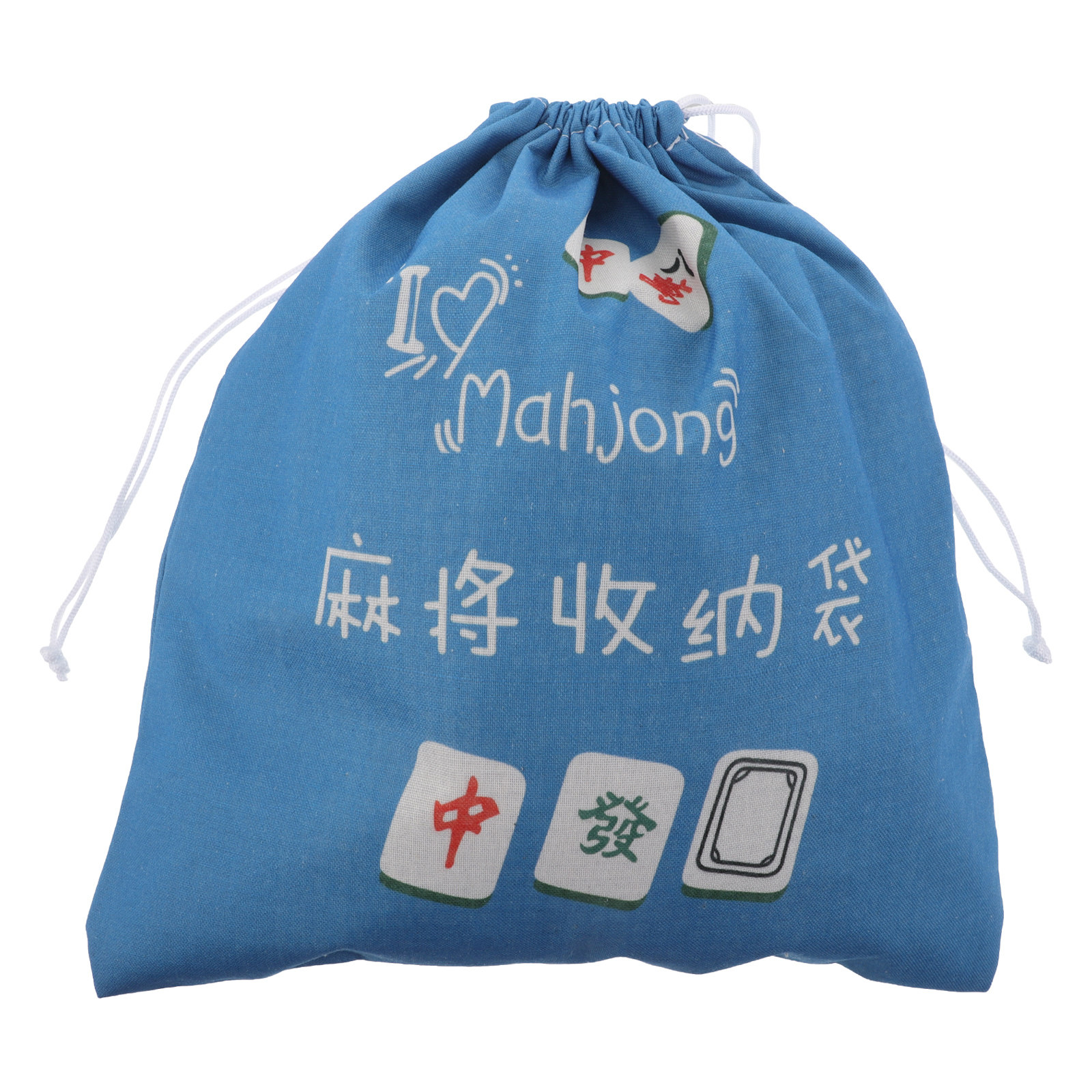 Fabric Mahjong Storage Pouch L – Tile Bag Drawstring Bewertung und Preis