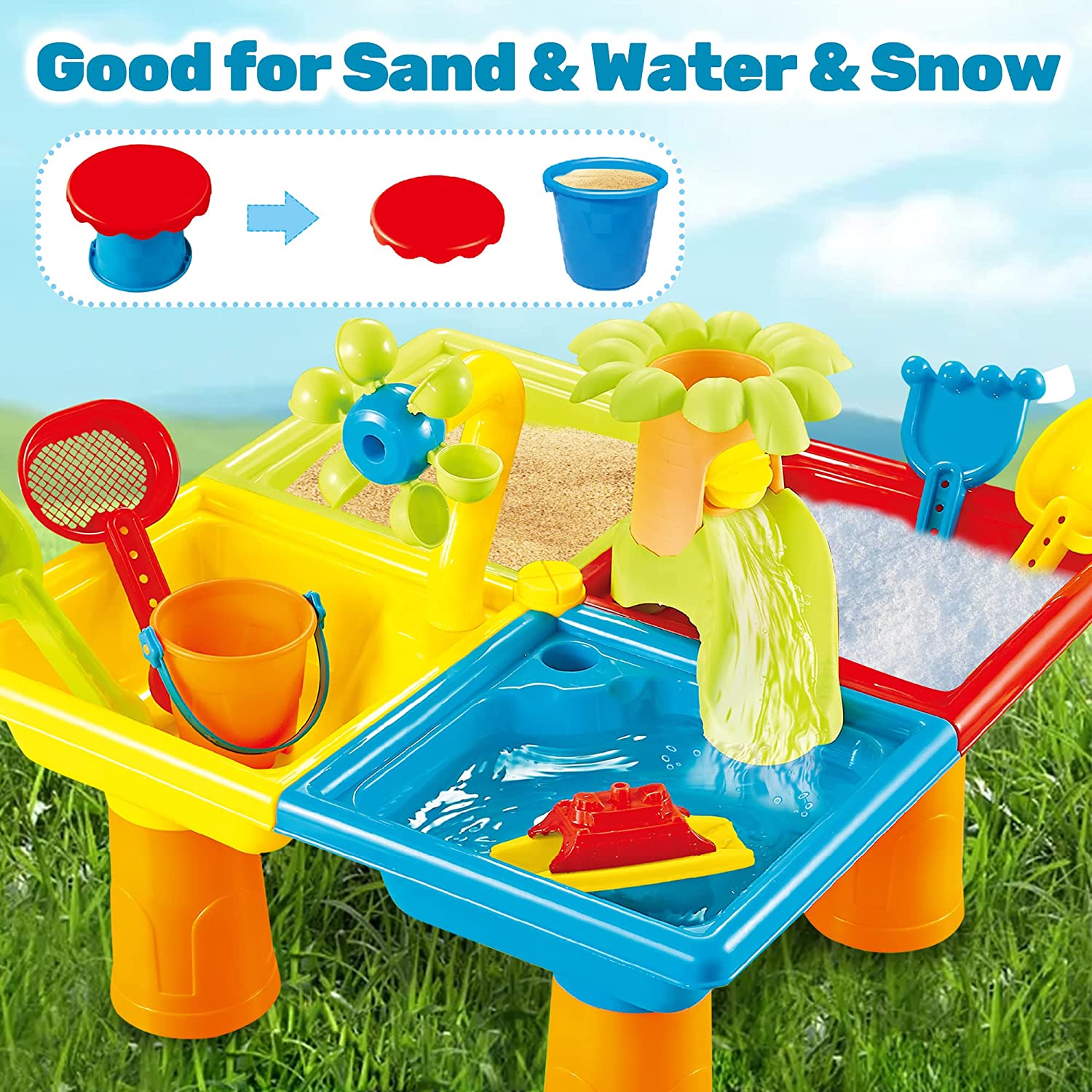 Beach Table Sand Play Toys Chi – Board Game Master Bewertung und Preis