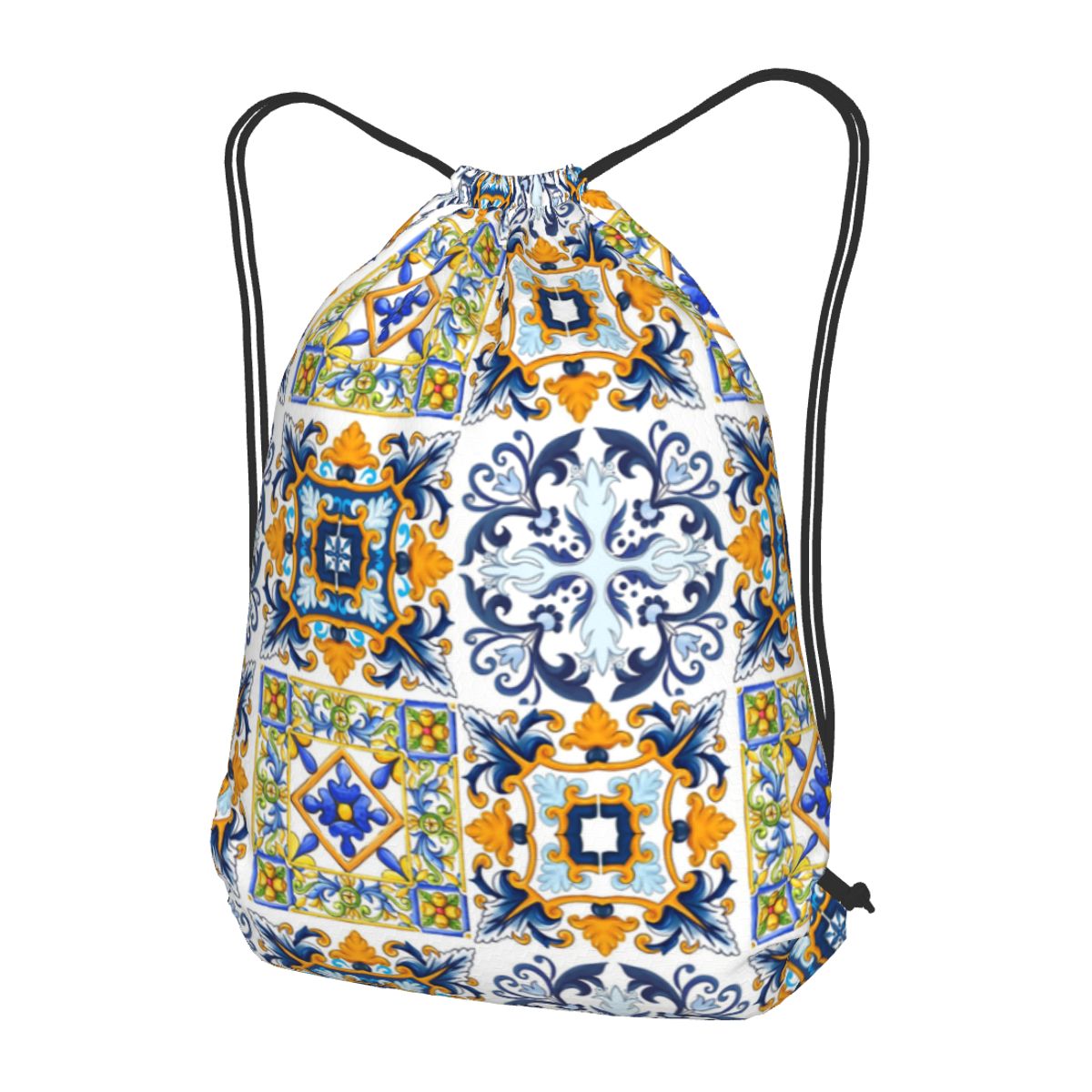 Copy Of Sicilian Tiles,mediter – Tile Bag Drawstring Bewertung und Preis