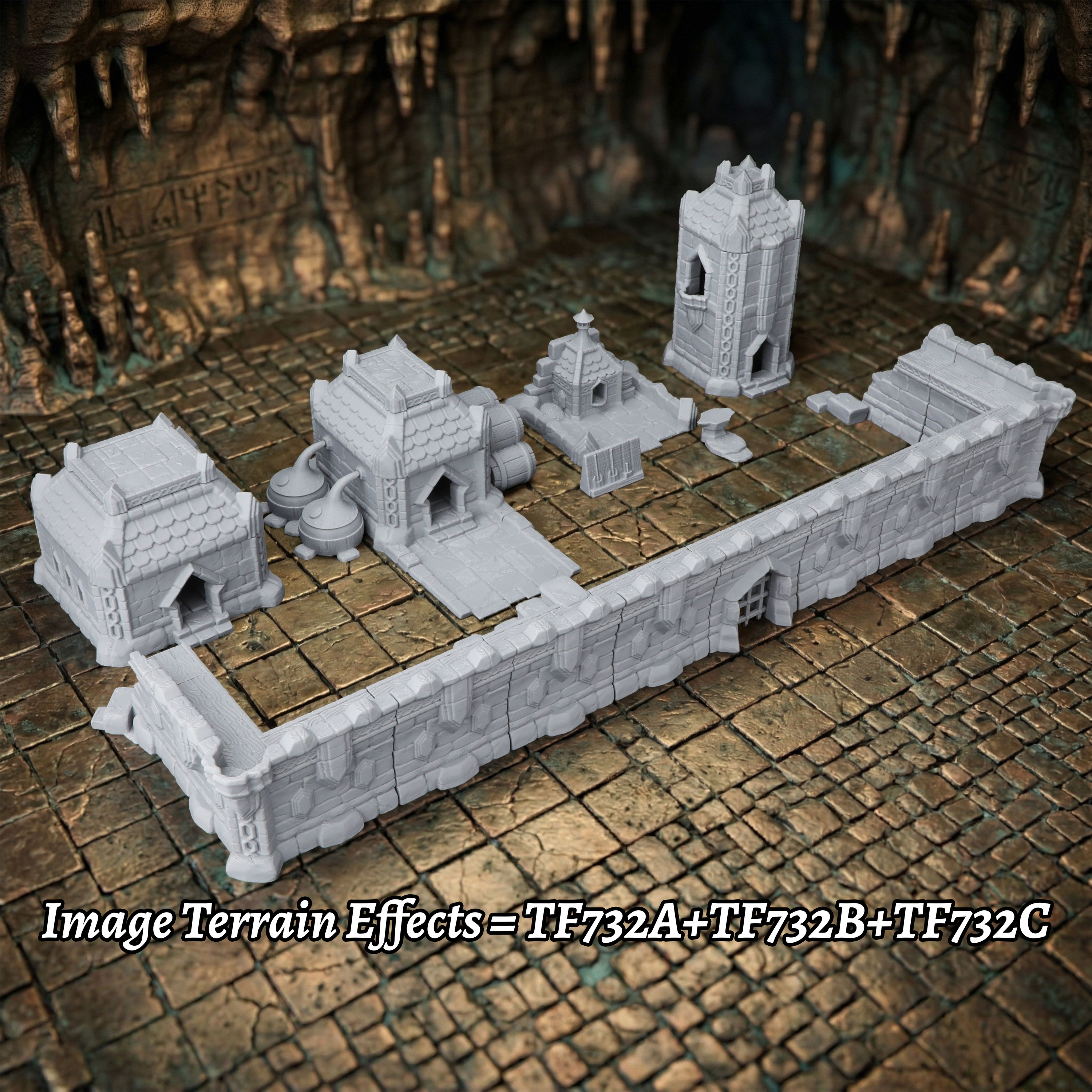 Fantasy Town Terrain Set - Bre – Board Game Dune Bewertung und Preis