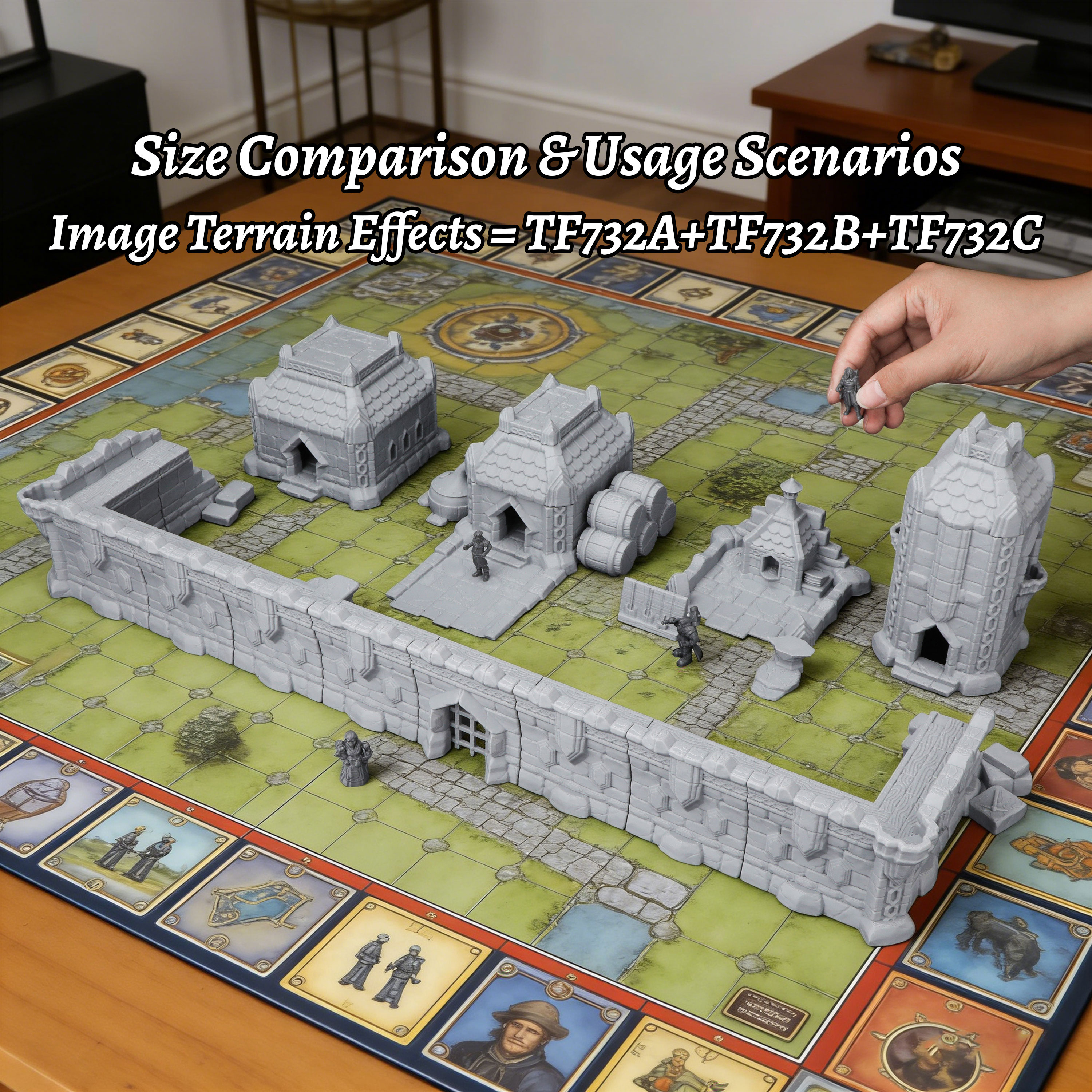 Fantasy Town Terrain Set - Bre – Board Game Dune Bewertung und Preis