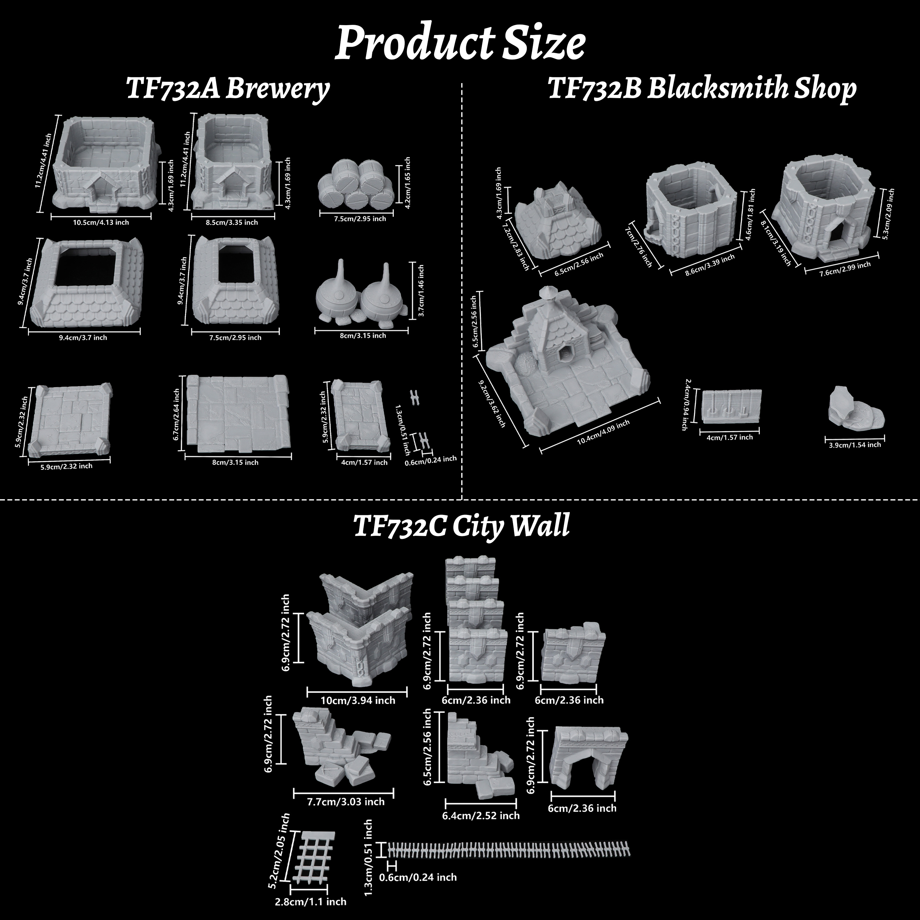 Fantasy Town Terrain Set - Bre – Board Game Dune Bewertung und Preis