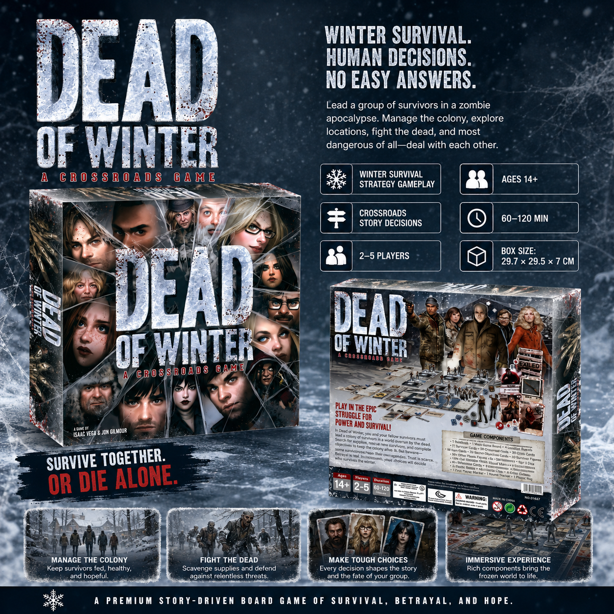 Dead of Winter Crossroads Zomb – Board Game Zombies Bewertung und Preis