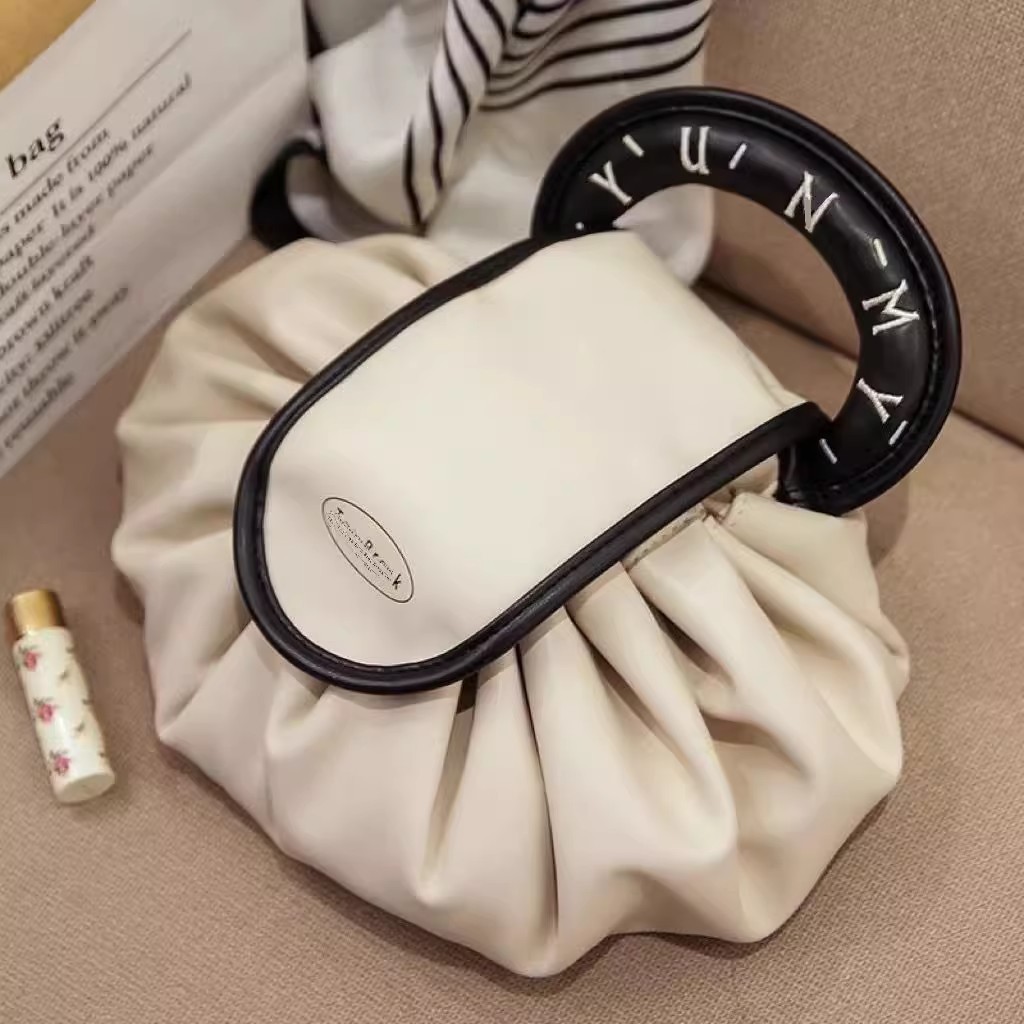 Lazy Cosmetic Bag Women's 2024 – Tile Bag Drawstring Bewertung und Preis