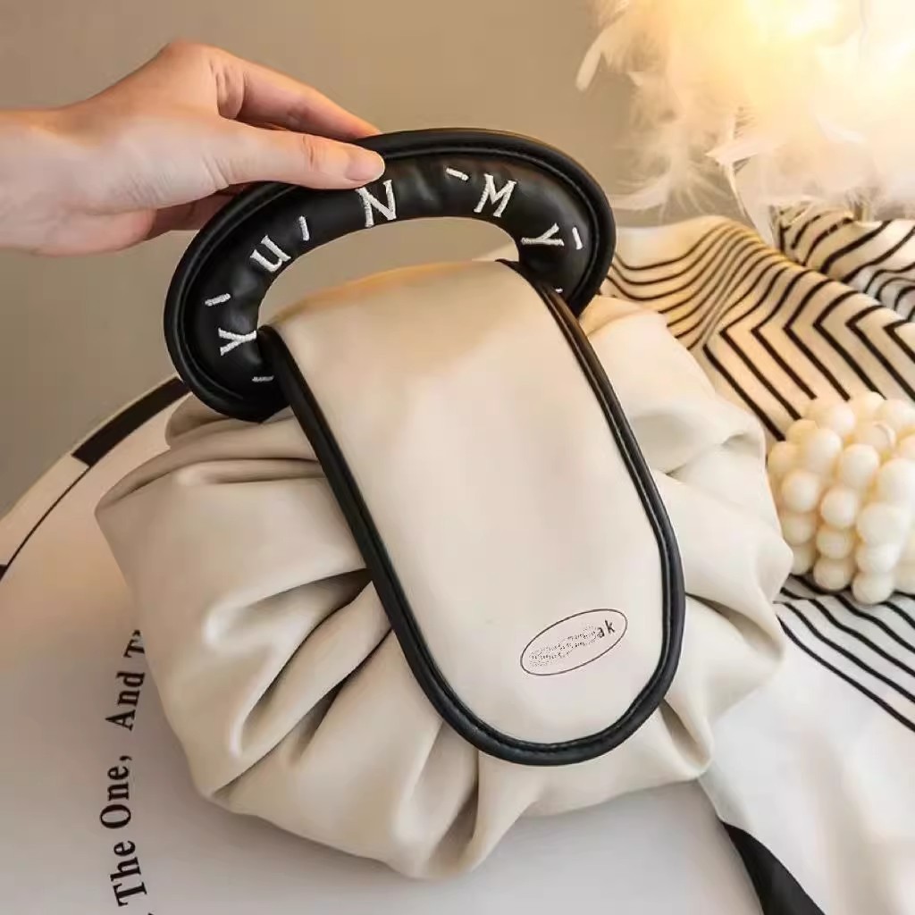 Lazy Cosmetic Bag Women's 2024 – Tile Bag Drawstring Bewertung und Preis