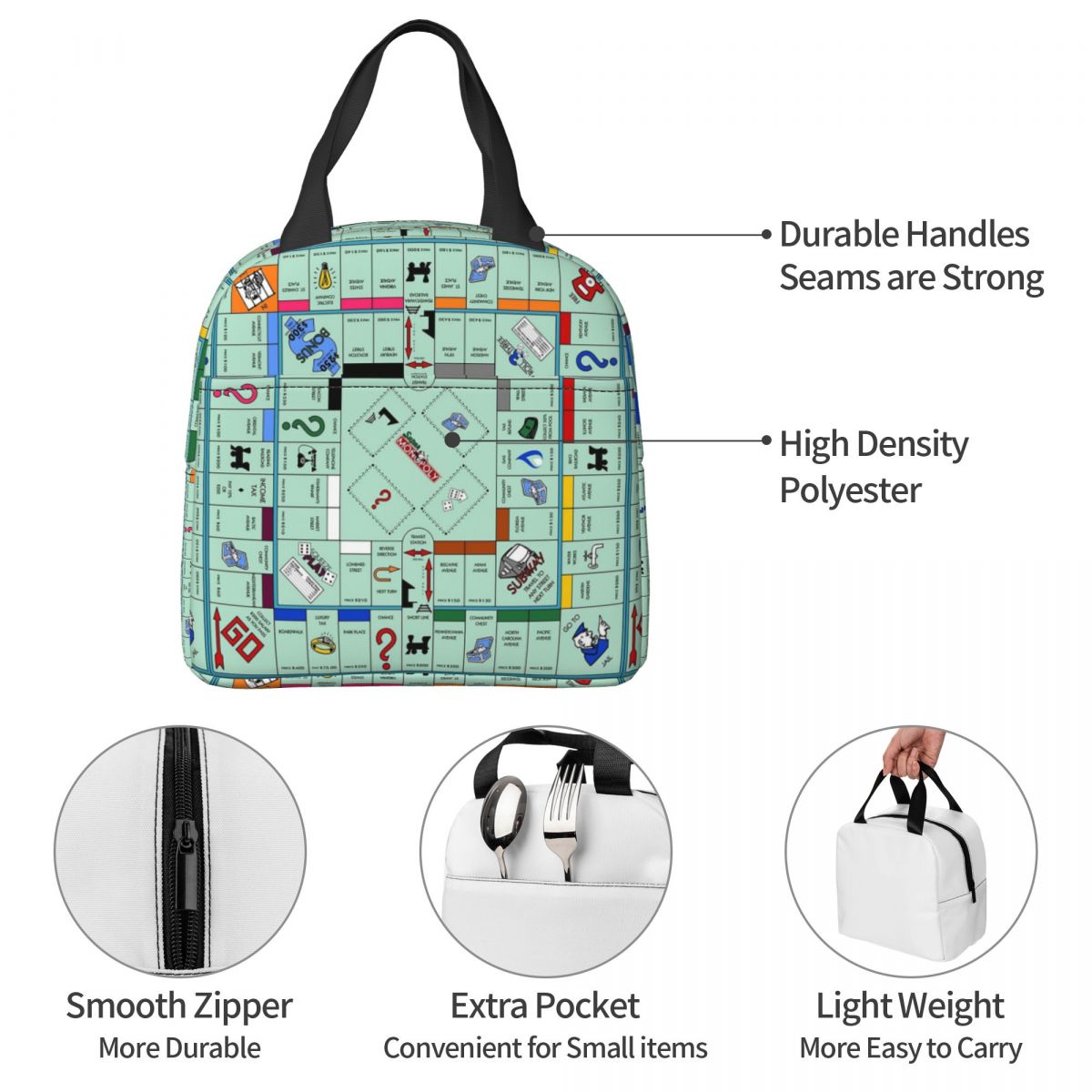 Monopoly Board Game Insulated  – Board Game Monopoli Bewertung und Preis