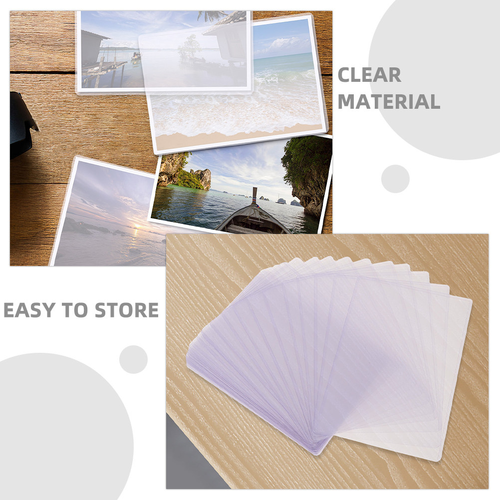 50Pcs Transparent Card Protect – Card Sleeves Protector Bewertung und Preis