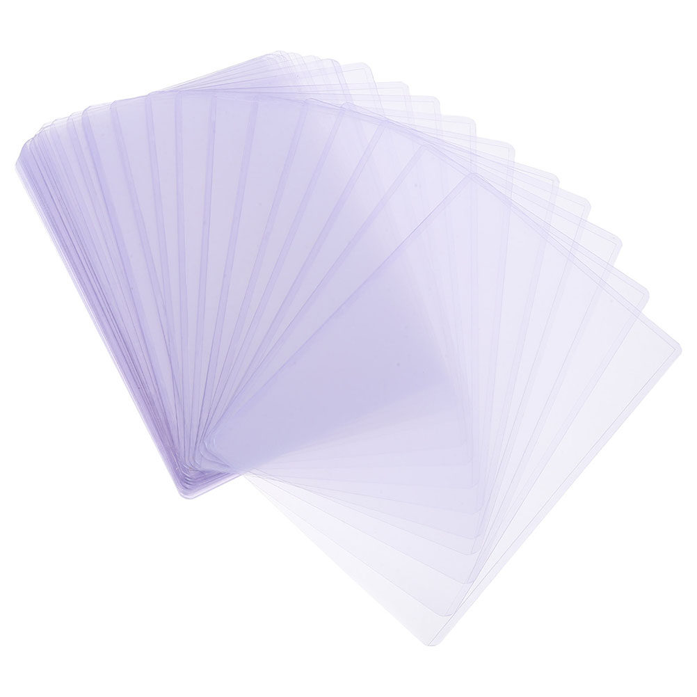 50Pcs Transparent Card Protect – Card Sleeves Protector Bewertung und Preis