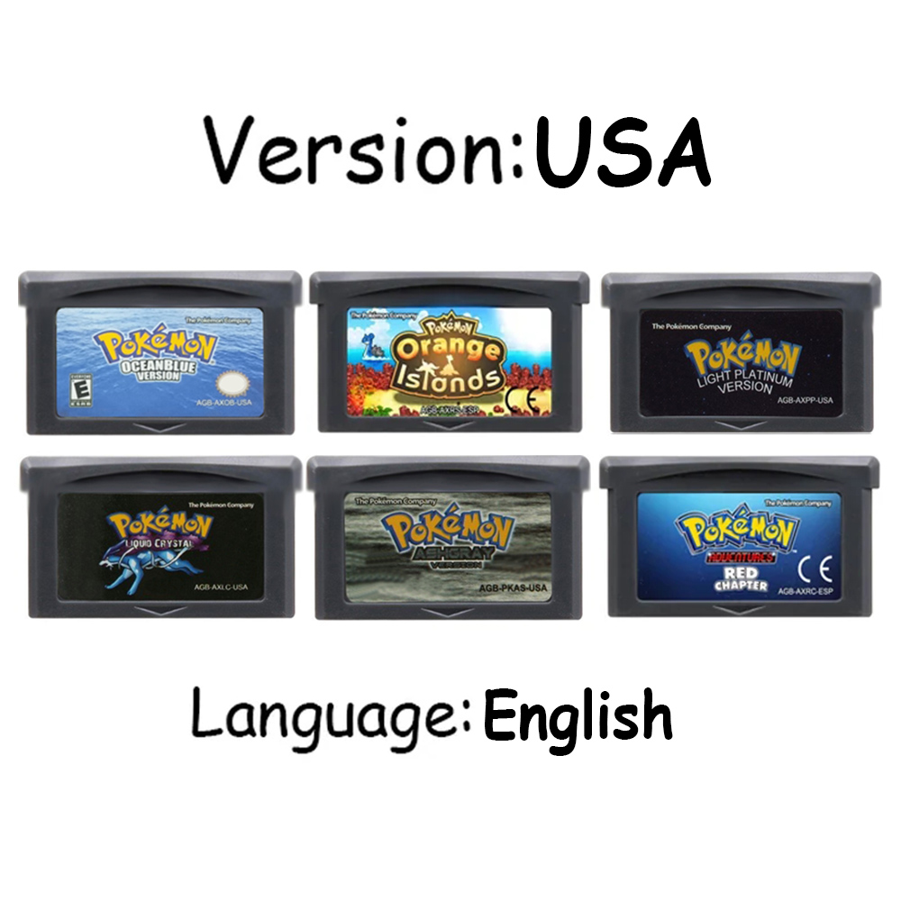 GBA Pokemon Series Game Cartri – Board Game Zoo Bewertung und Preis