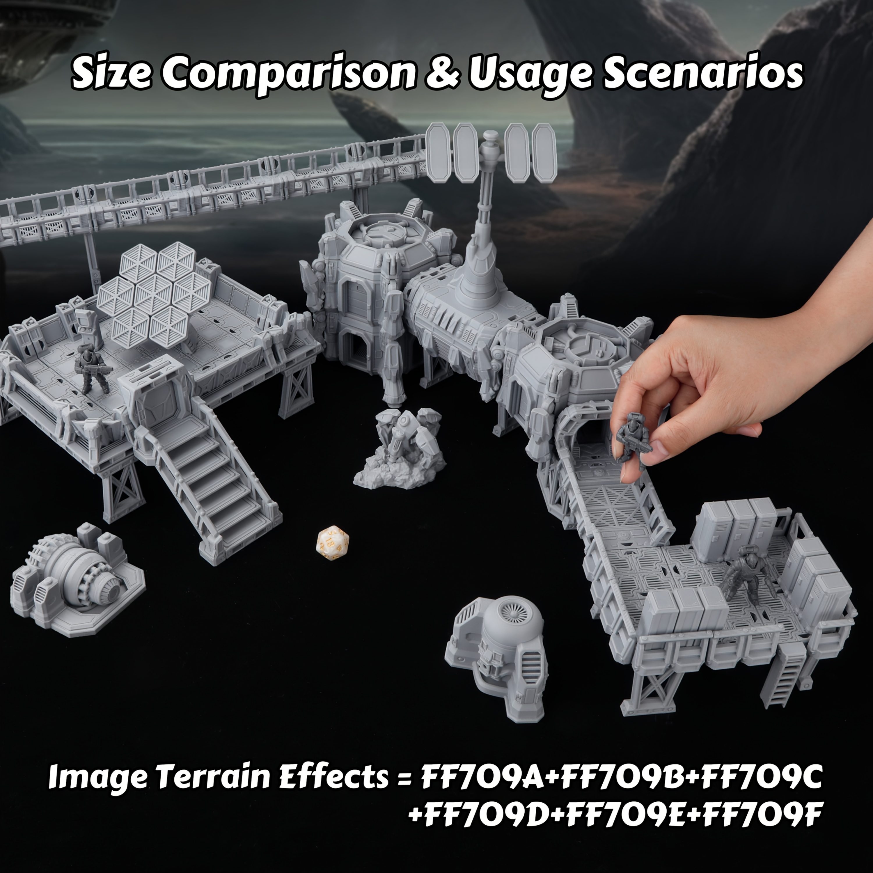 Epical Sci-Fi Terrain Set for  – Board Game Dune Bewertung und Preis