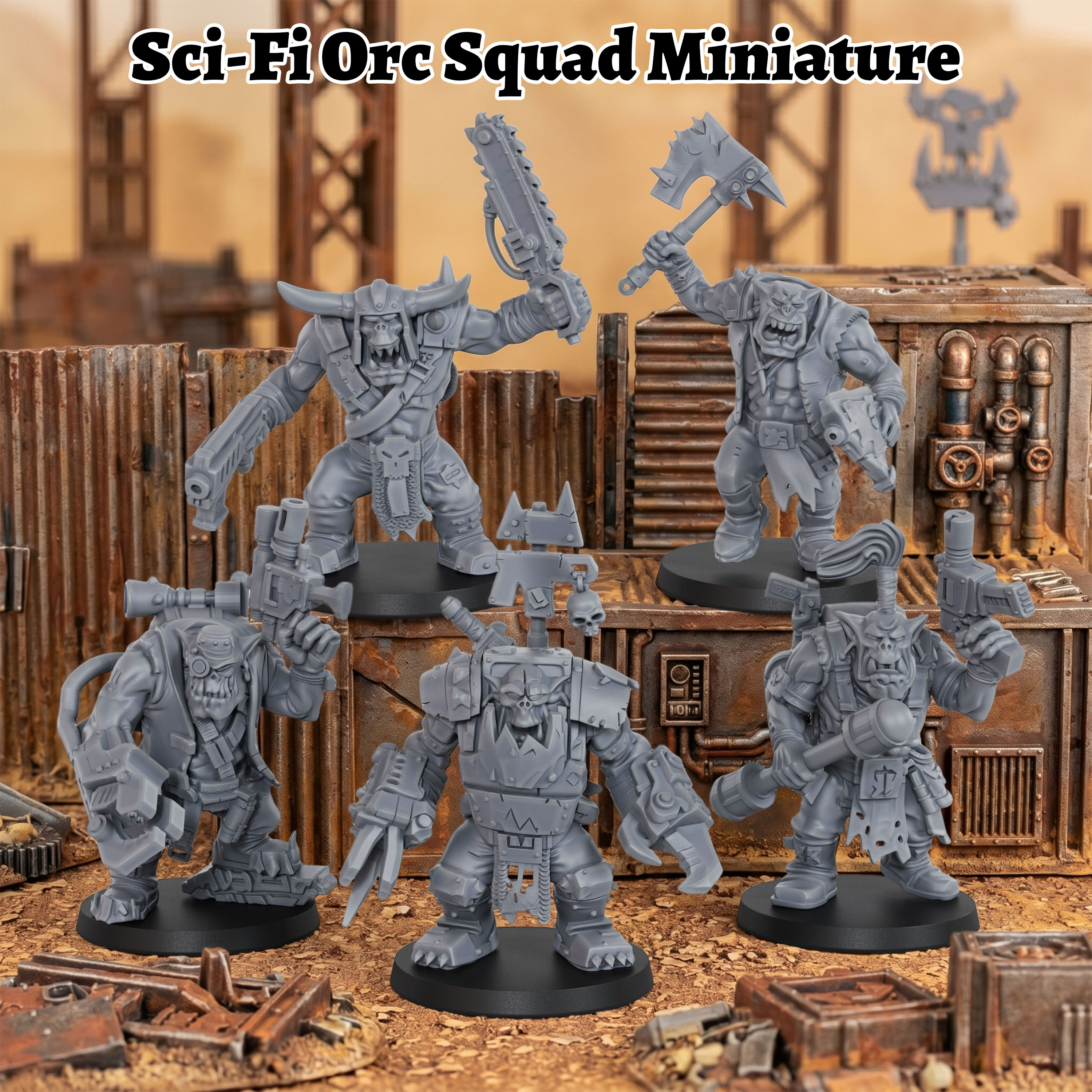 Sci-Fi Orc Squad Miniature Set – Board Game Dune Bewertung und Preis