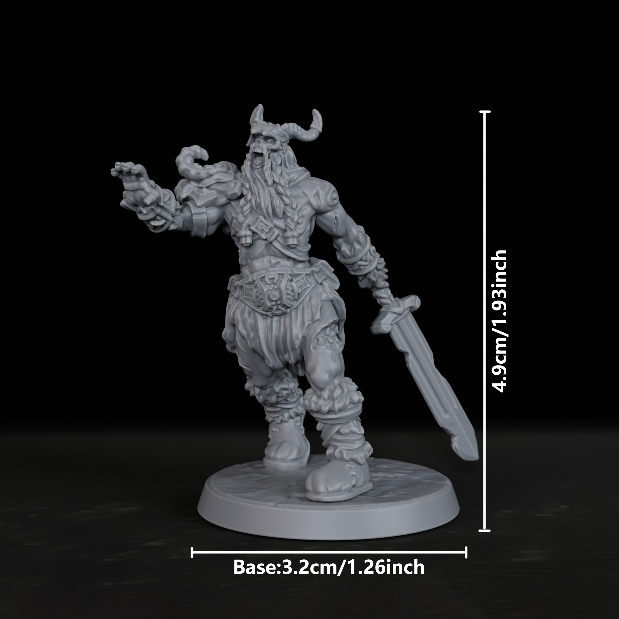 RPG Zombie Frost Giant Miniatu – Board Game Zombies Bewertung und Preis