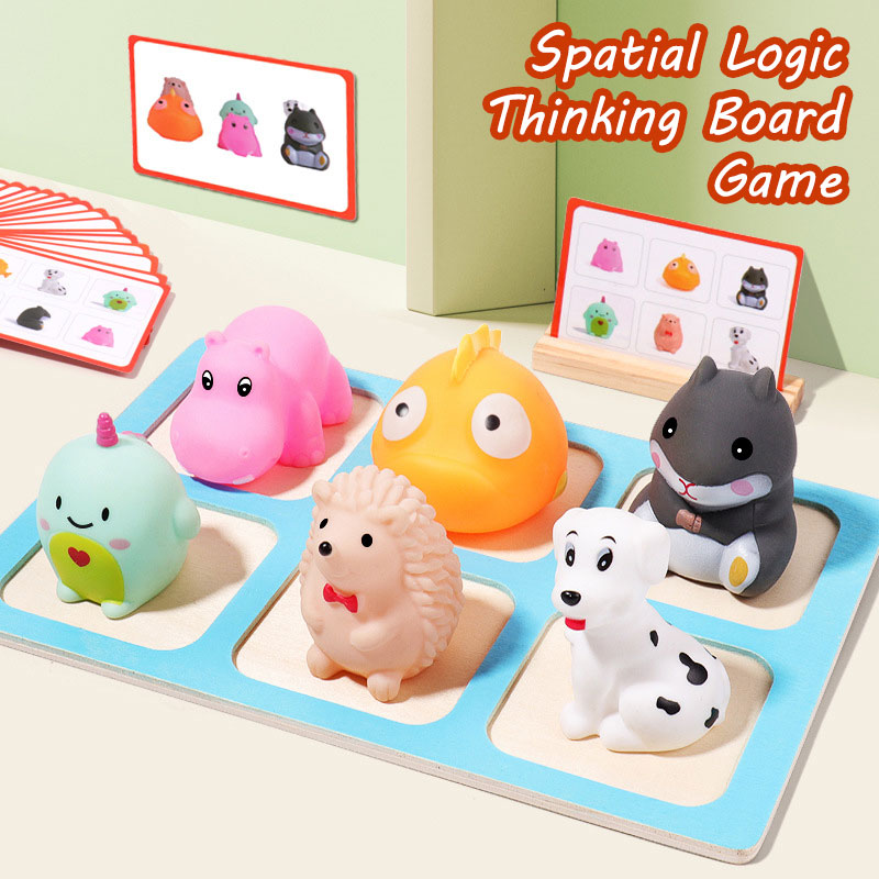 Children Logical Thinking Boar – Board Game With Questions Bewertung und Preis