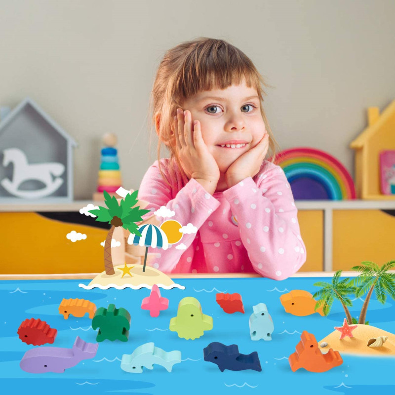 New Children Montessori Wooden – Board Game With Questions Bewertung und Preis