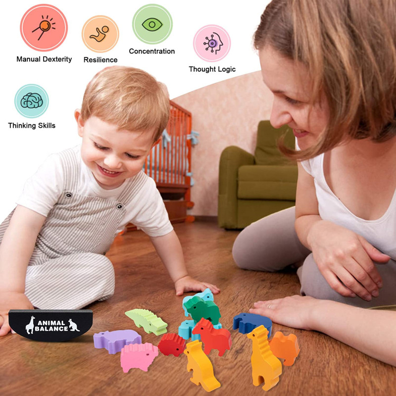 New Children Montessori Wooden – Board Game With Questions Bewertung und Preis