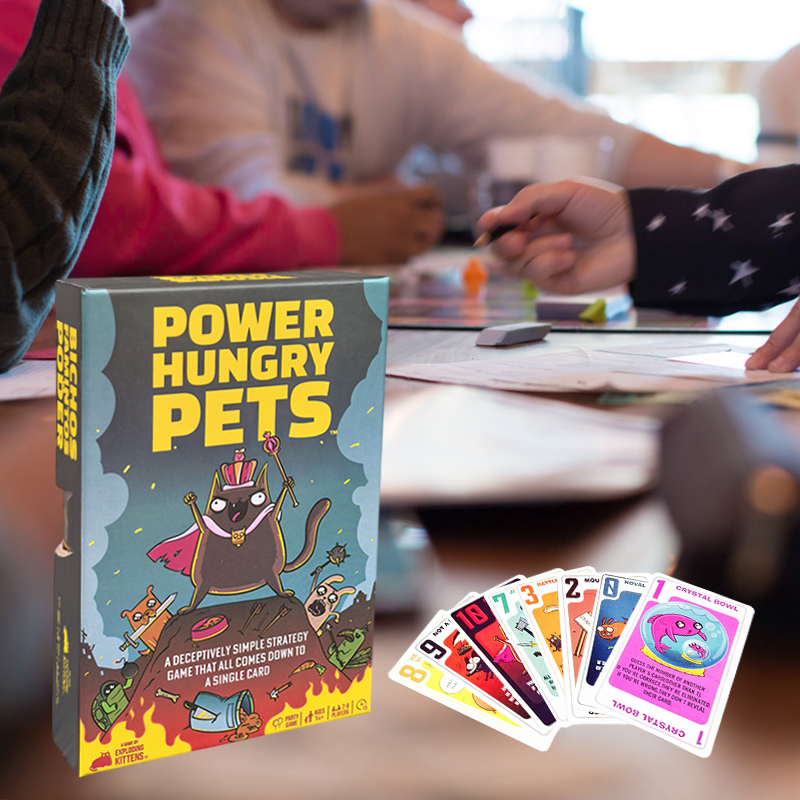 Power Hungry Pets Card Game Bo – Board Game Quiz Bewertung und Preis