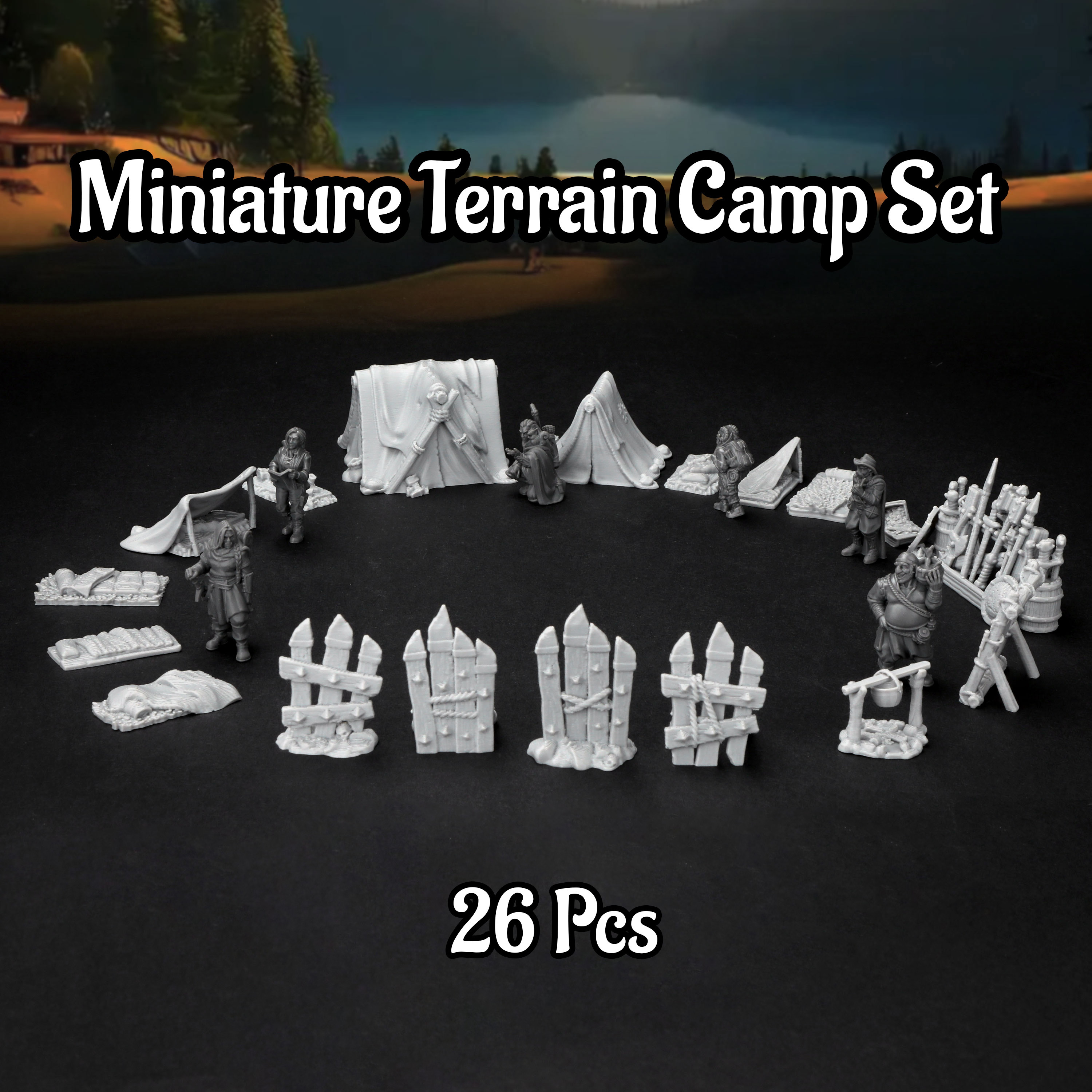 RPG Camp Terrain Set - Adventu – Board Game Dune Bewertung und Preis