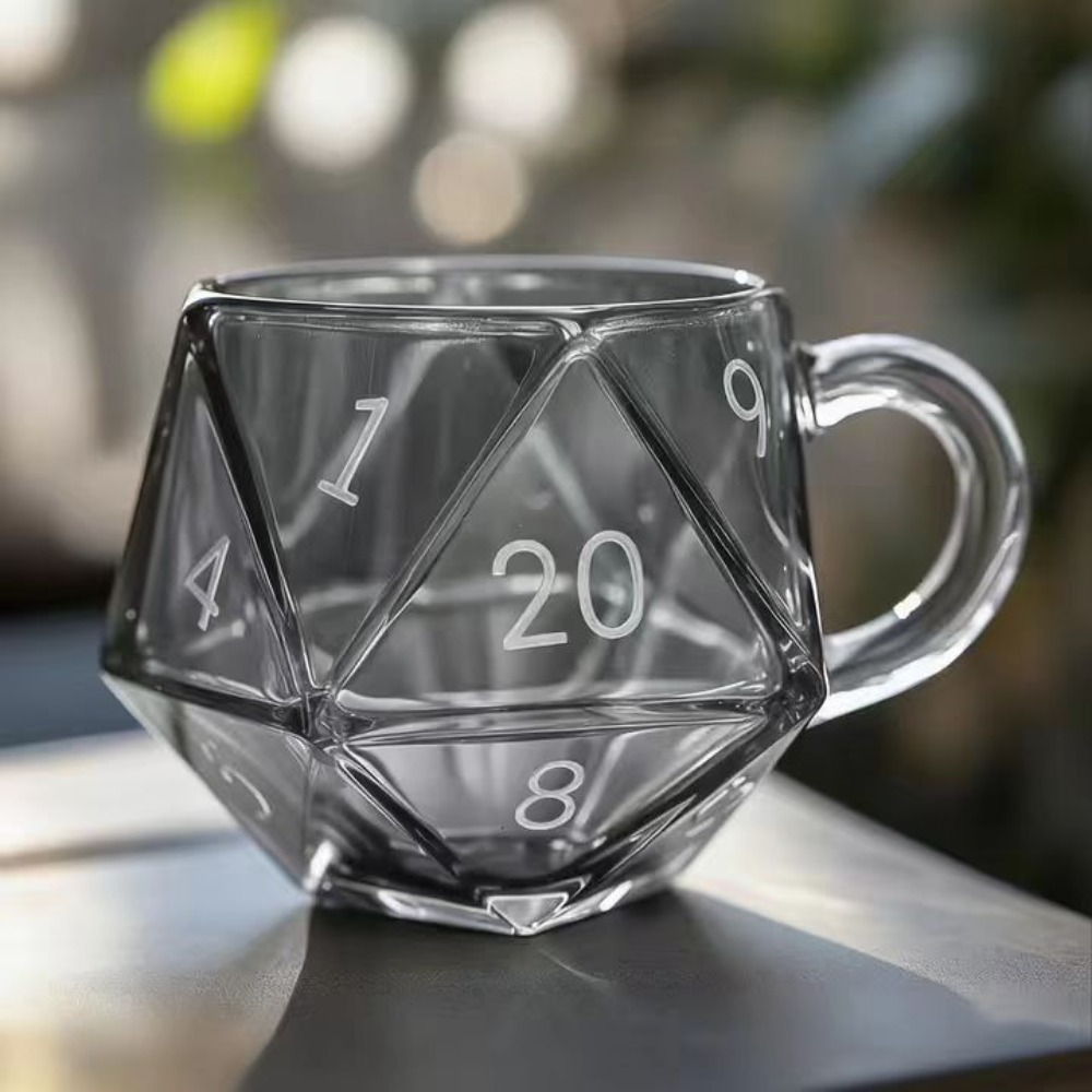 Transparent Glass Rainbow D20  – Board Game Pandemic Bewertung und Preis