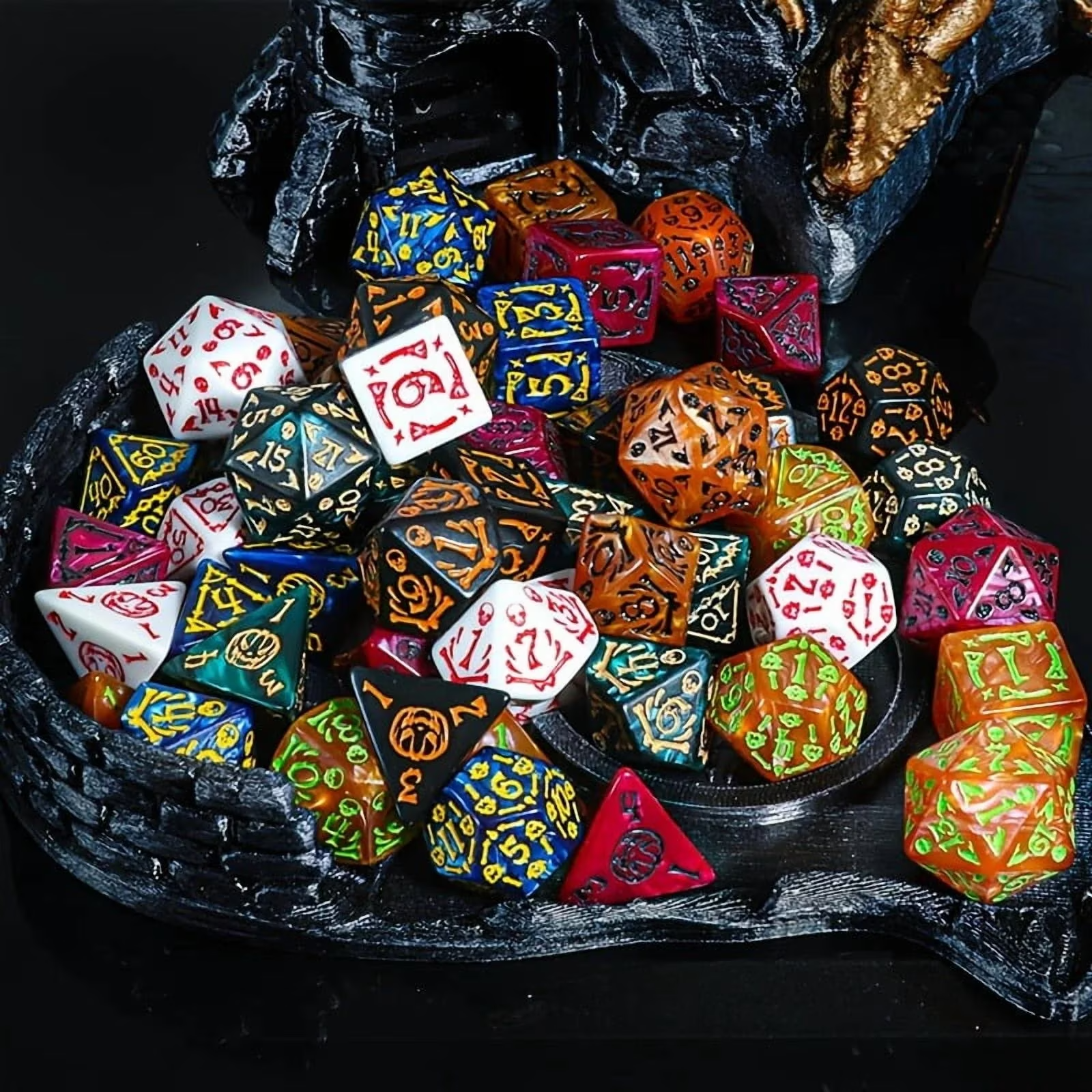 DND Dice Set -7pc Halloween Po – Board Game Pandemic Bewertung und Preis