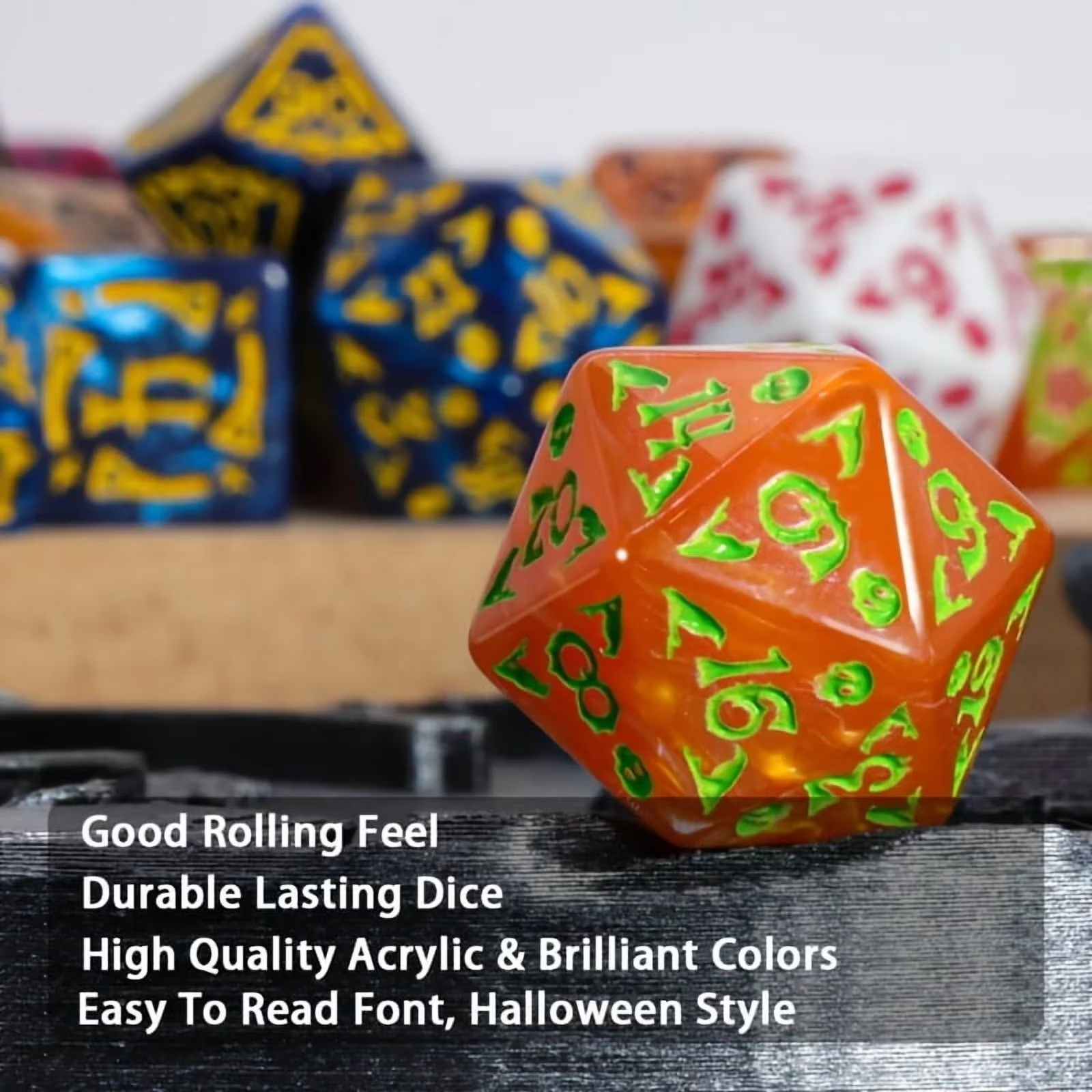 DND Dice Set -7pc Halloween Po – Board Game Pandemic Bewertung und Preis