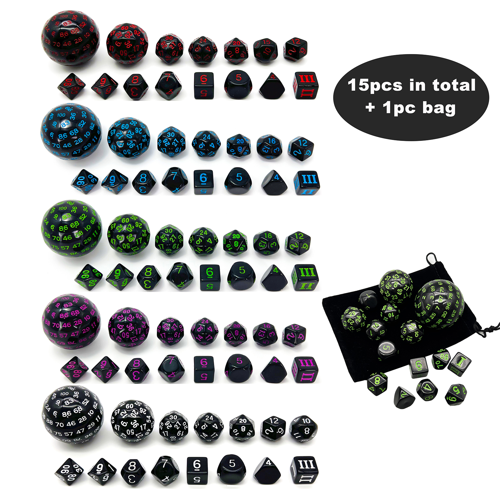 Polyhedral Dice Set DND Cubes  – Board Game Pandemic Bewertung und Preis