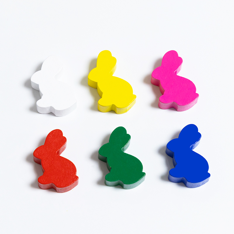 100PCS Cute Rabbit Meeple, 25m – Board Game Quiz Bewertung und Preis