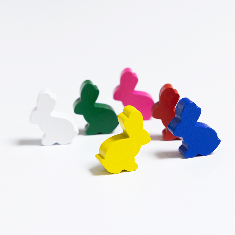 100PCS Cute Rabbit Meeple, 25m – Board Game Quiz Bewertung und Preis