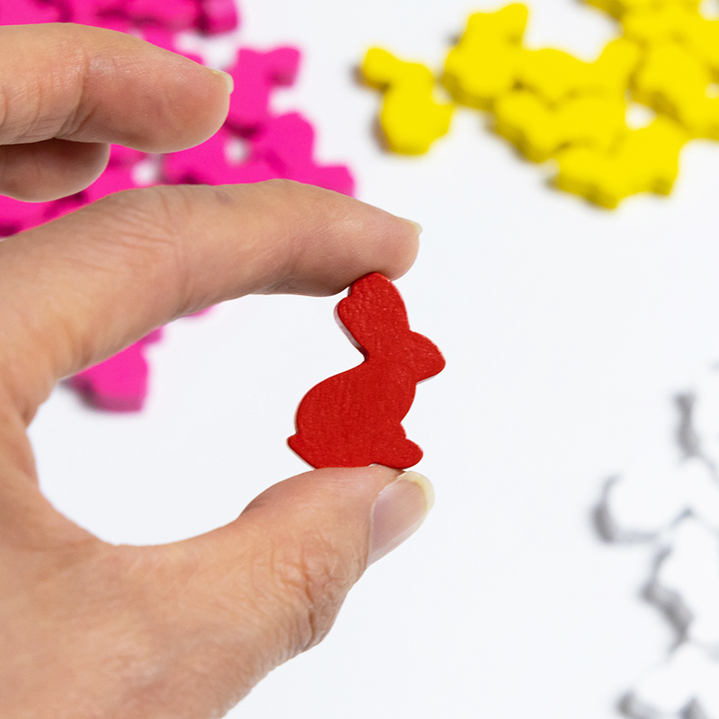 100PCS Cute Rabbit Meeple, 25m – Board Game Quiz Bewertung und Preis