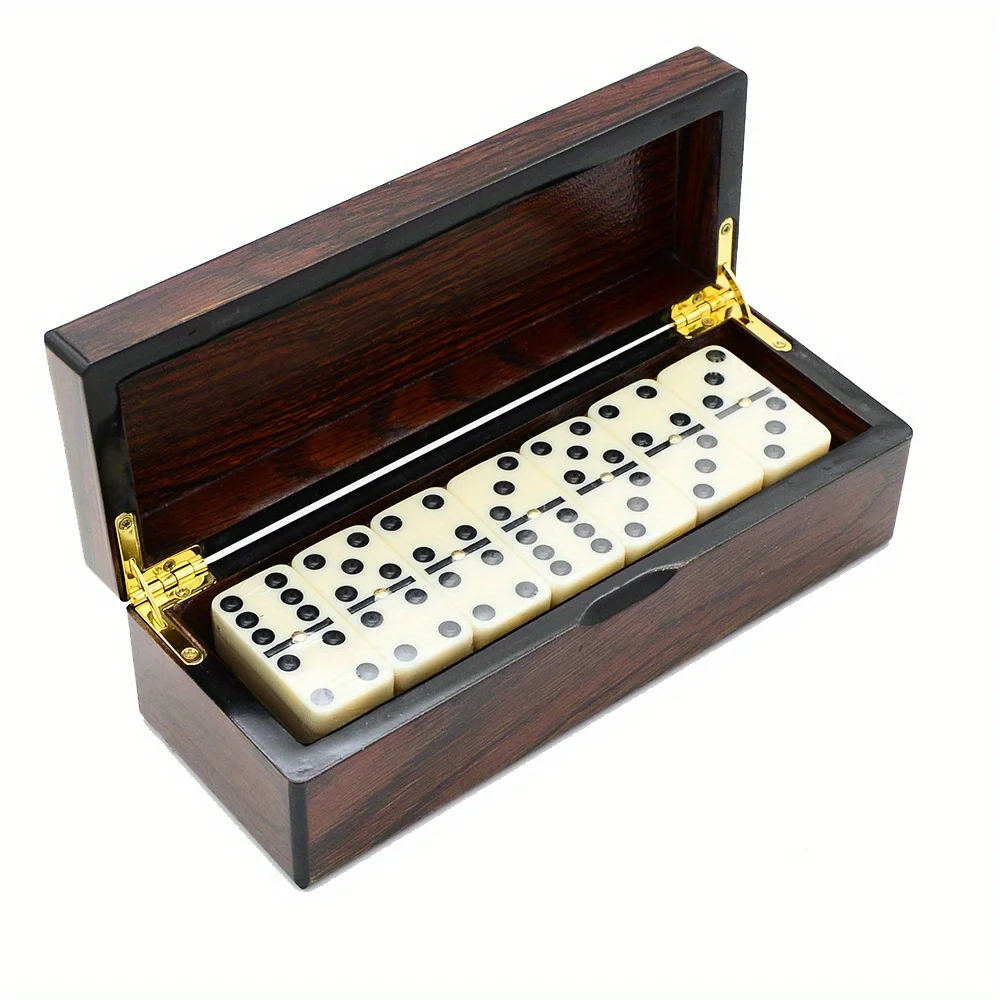 [Wooden Dominoes Game Set] 28p – Board Game Monopoli Bewertung und Preis