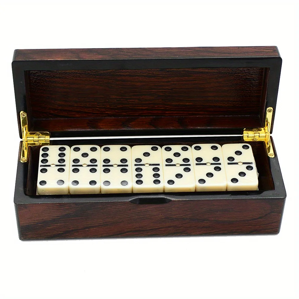 [Wooden Dominoes Game Set] 28p – Board Game Monopoli Bewertung und Preis