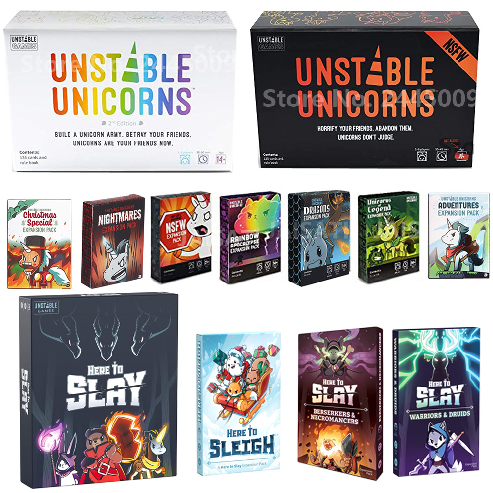 Unicorns card game Christmas S – Board Game Zombies Bewertung und Preis
