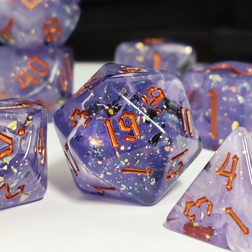 Glittery Purple Swirl with Obs – Board Game Digital Bewertung und Preis