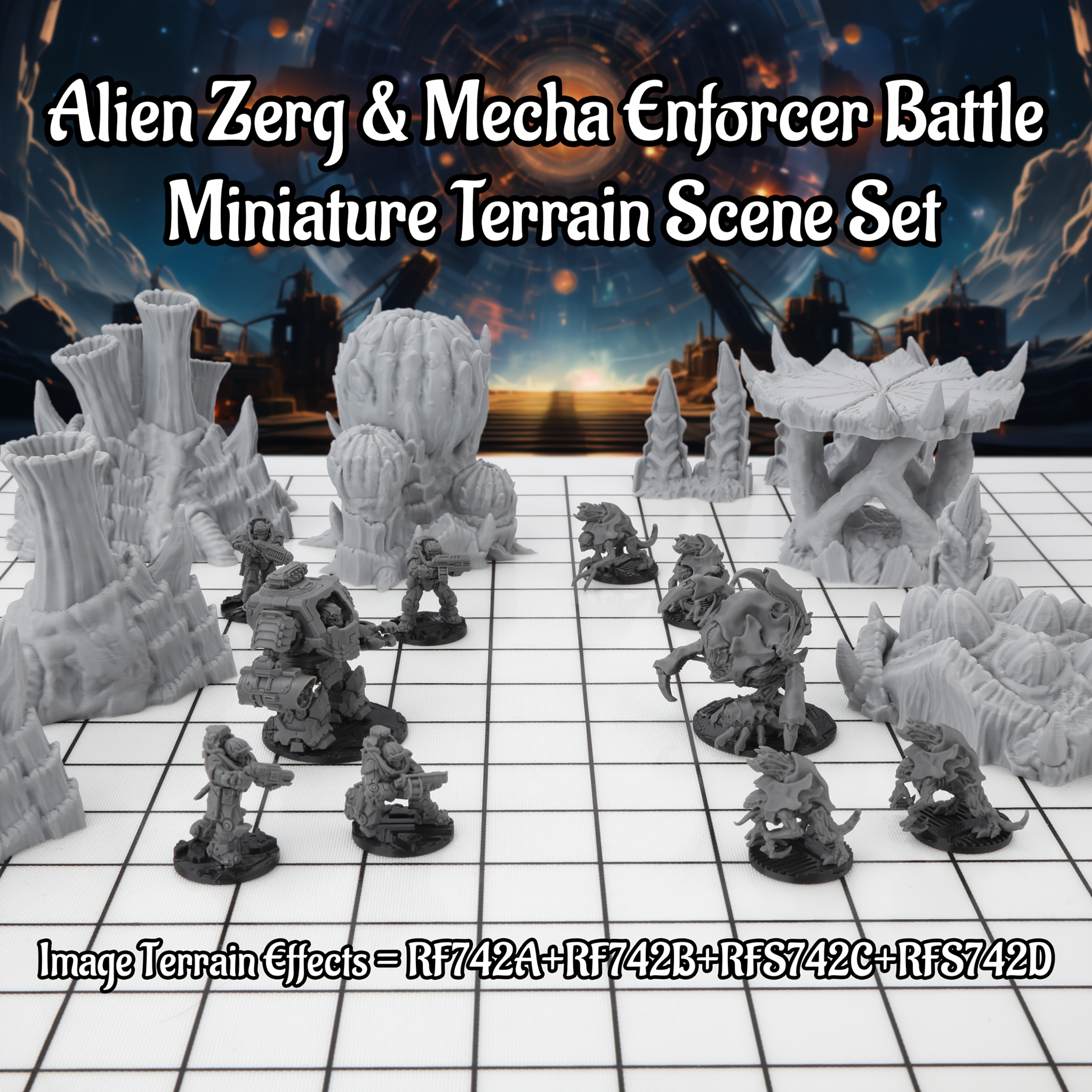 Sci-Fi Alien Miniature Terrain – Board Game Dune Bewertung und Preis
