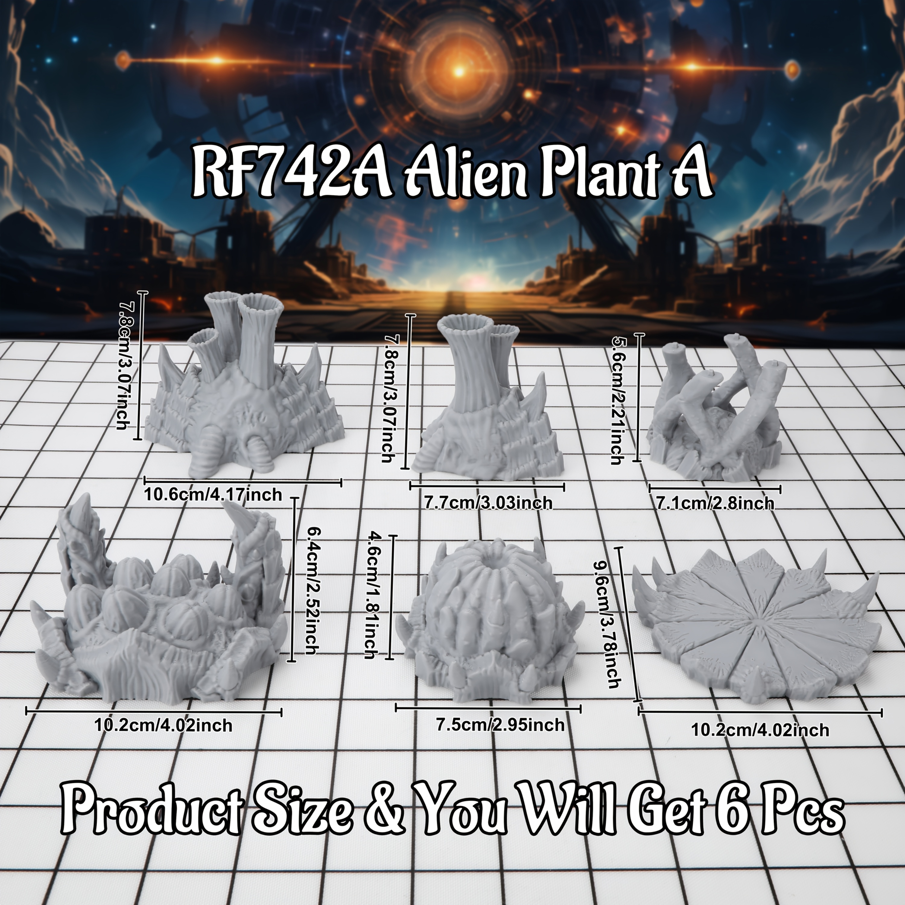 Sci-Fi Alien Miniature Terrain – Board Game Dune Bewertung und Preis