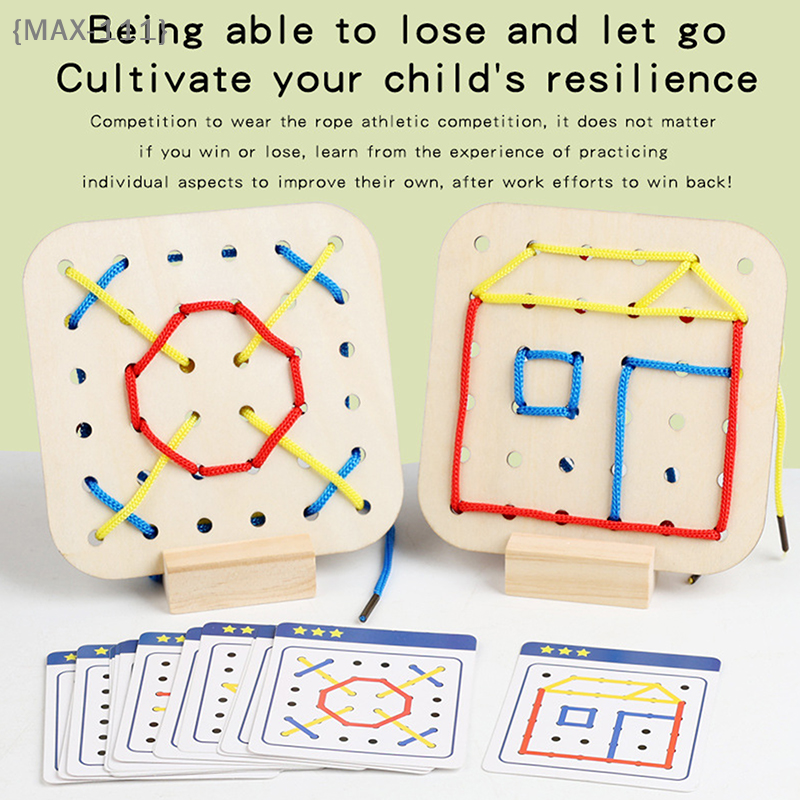 【F2-MAX111】Wooden Montessori G – Board Game With Questions Bewertung und Preis