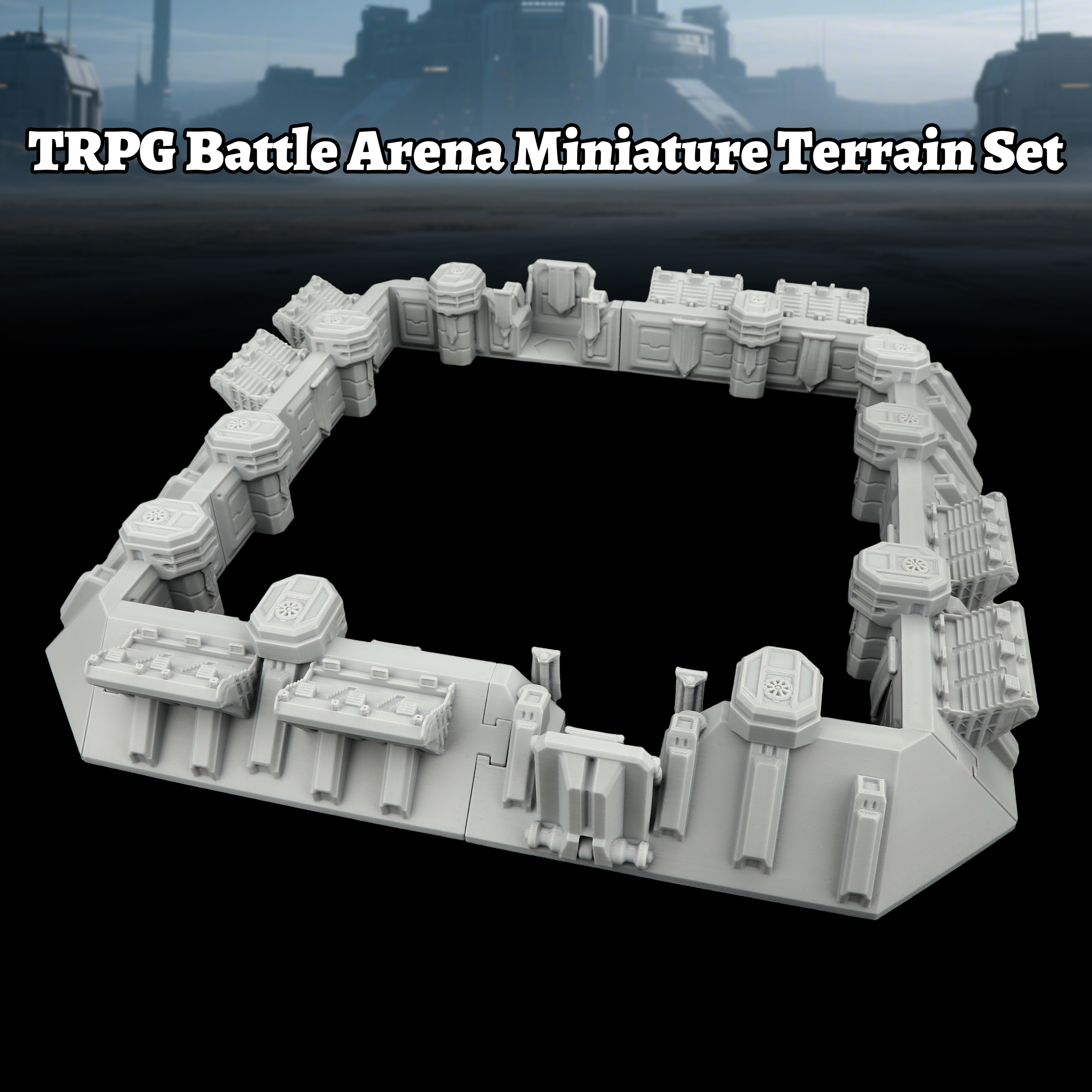 Sci-Fi Arena Terrain Set - Gre – Board Game Dune Bewertung und Preis