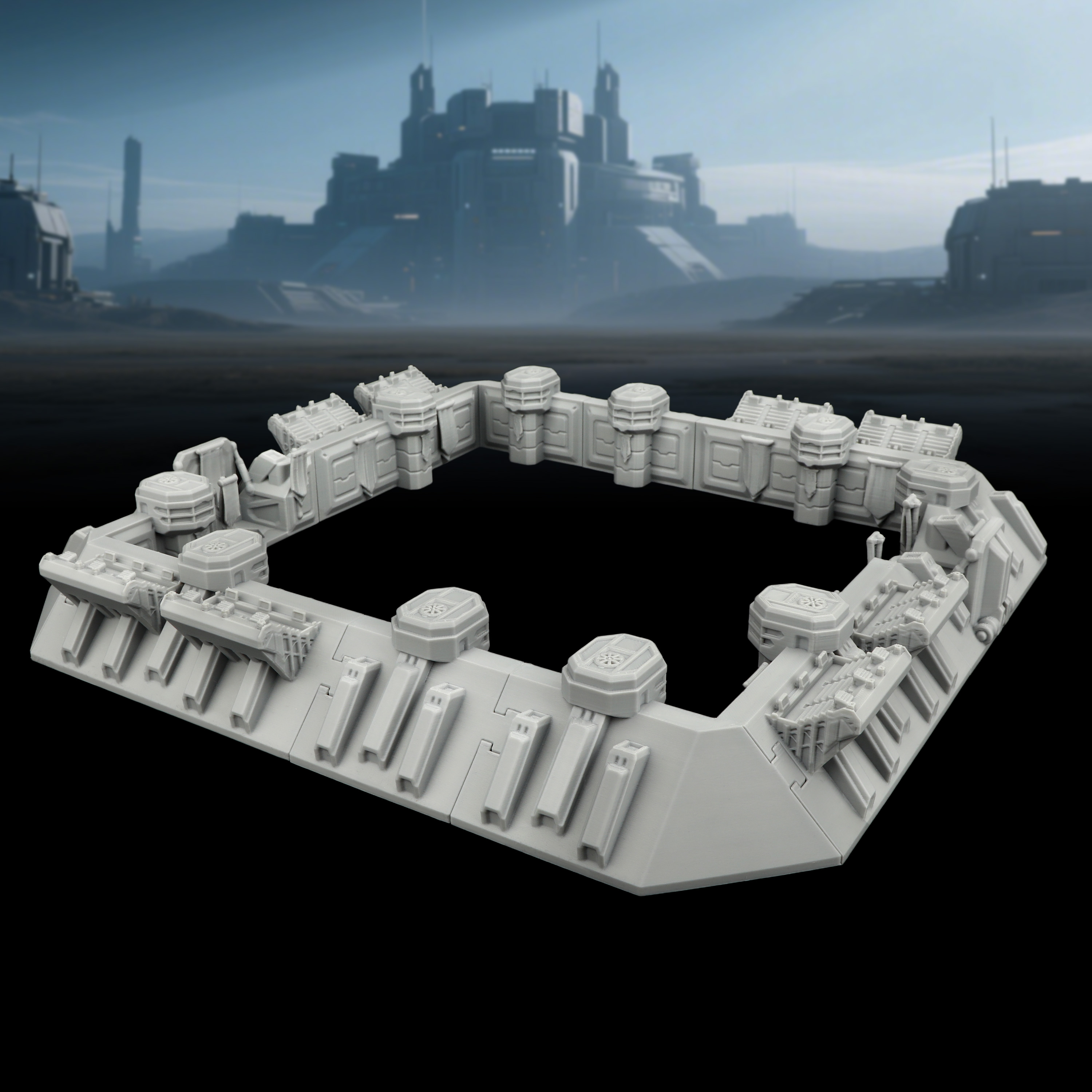 Sci-Fi Arena Terrain Set - Gre – Board Game Dune Bewertung und Preis