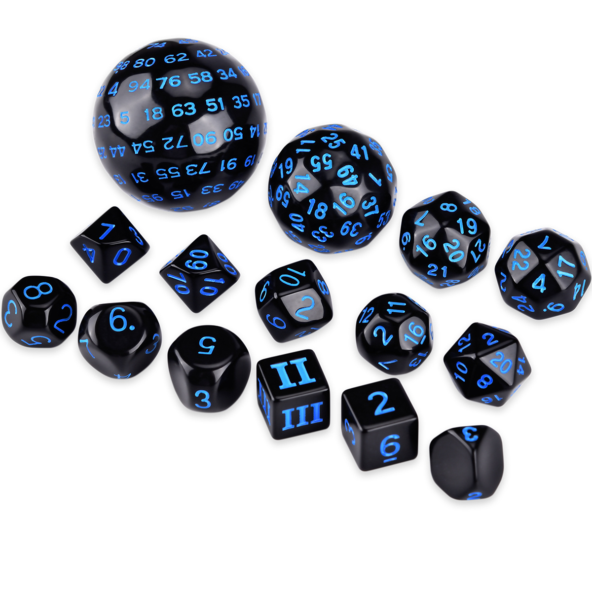 D3-D100 Black Base Polyhedral  – Board Game Pandemic Bewertung und Preis