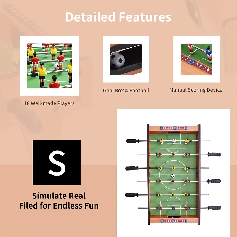 Football Table Games Foosball  – Board Game Viticulture Bewertung und Preis